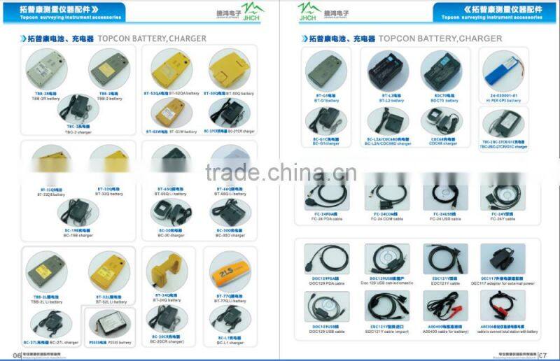 Topcon BT-32Q NI-CD battery for GTS-220/210/200/GPT-1003 series