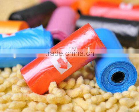 YiWu 2016 new design wholesale Biodegradable Customized printed dog waste bags