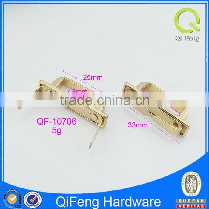 QF-10706 hardware for bag metal decorative fancy bag ornament