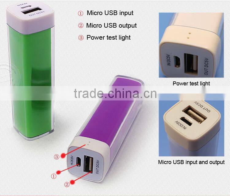 portable promotional 2014 new power bank