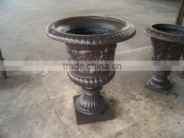 outdoor decoration vase large stone flower pots
