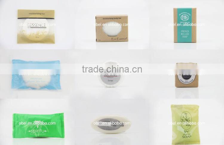 White body bar soap with paper box 45g