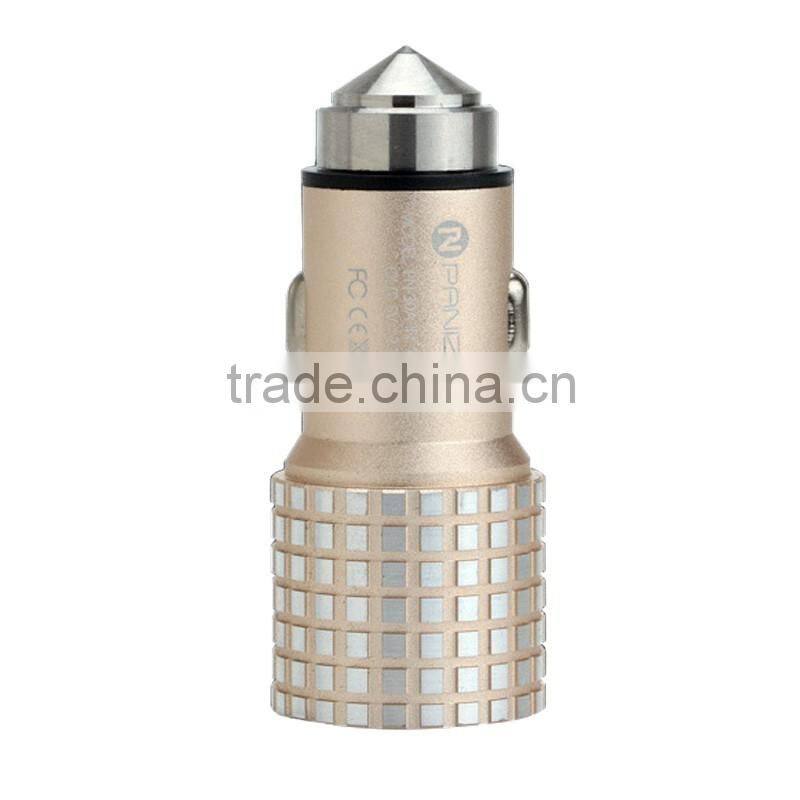 Wholesales portable charger 5v 2.1 a usb charger ,dual usb car charger for mobile phone