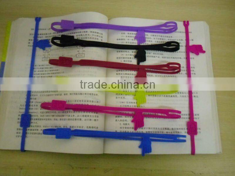 Left and Right Finger Elastic Bookmark Pointing Bookmarks