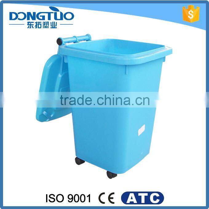 Factory directly wholesale plastic trash cans with lids