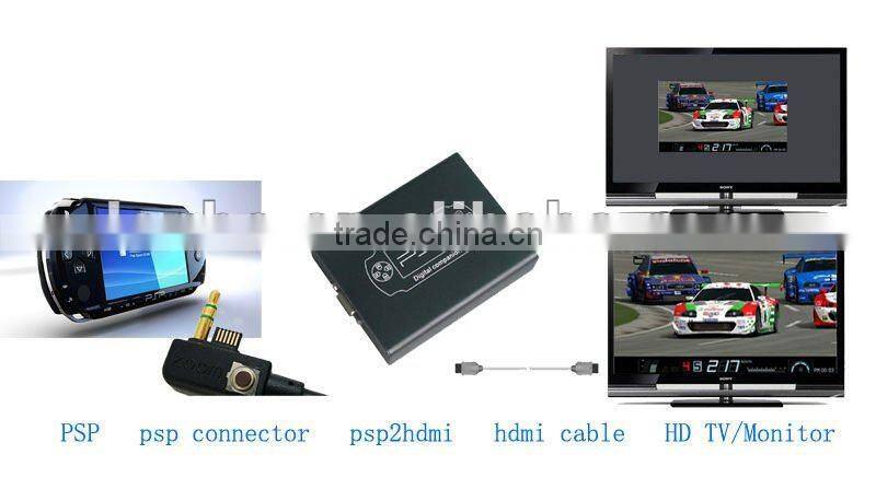 PSP Component Video Audio to HDMI HDTV Converter Adapter Full 720P 1080P