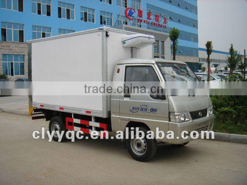 2t 6m3 mini refrigerator freeze truck
