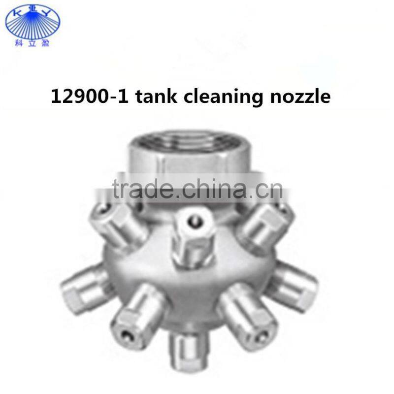 Cleaning of tank, 3" threaded jet nozzle