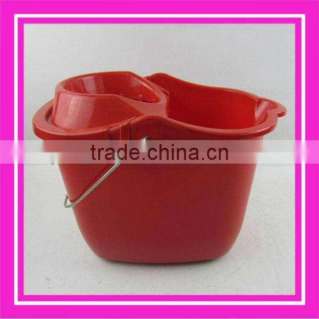plastic bucket mop bucket with wringer