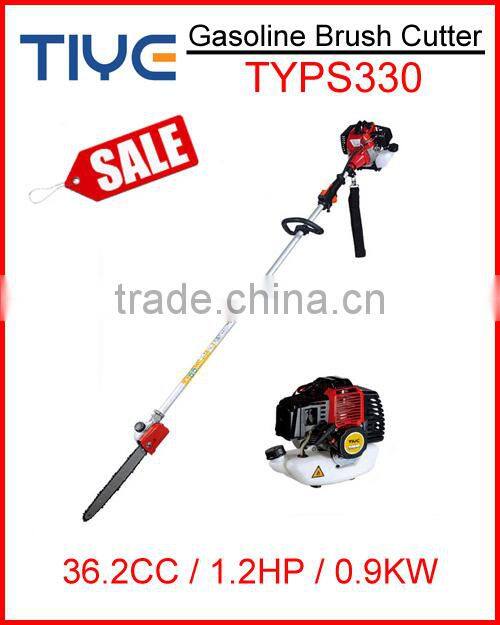 Gasoline Long Reach Chain Saw 26cc, 36cc Long Pole Chain Saw 260, 330 Portable Pole Saw