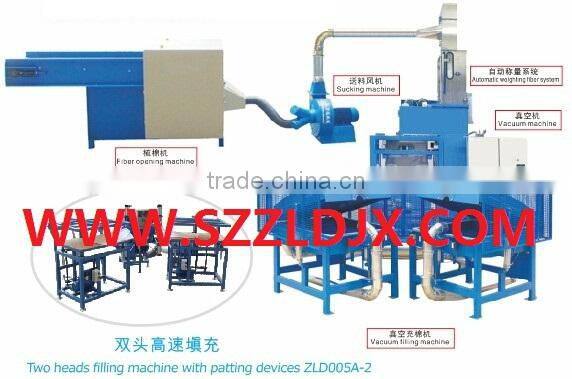 China supply sponge fiber pillow Full Automatic production line
