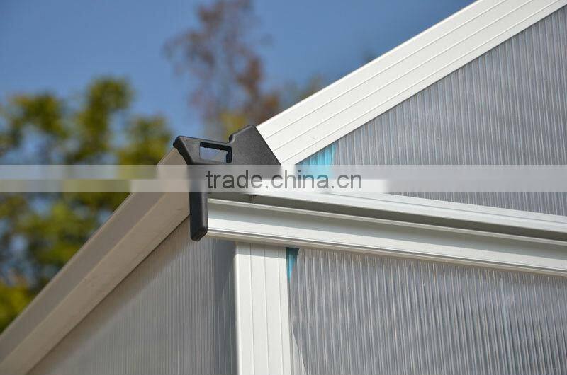 vegatable greenhouse kits with 4mm polycarbonate sheet HX65214