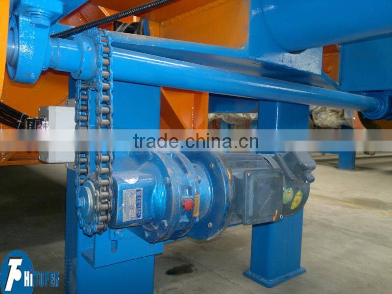 Chemical, medicine, food, refining, sewage treatment automatic discharge filter press for industrial filtration plant