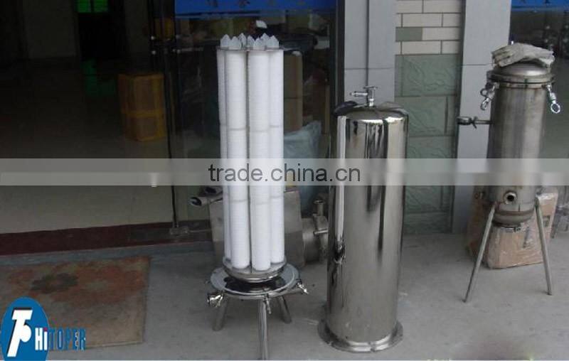 SS housing cartridge filter of whole house water filters reviews