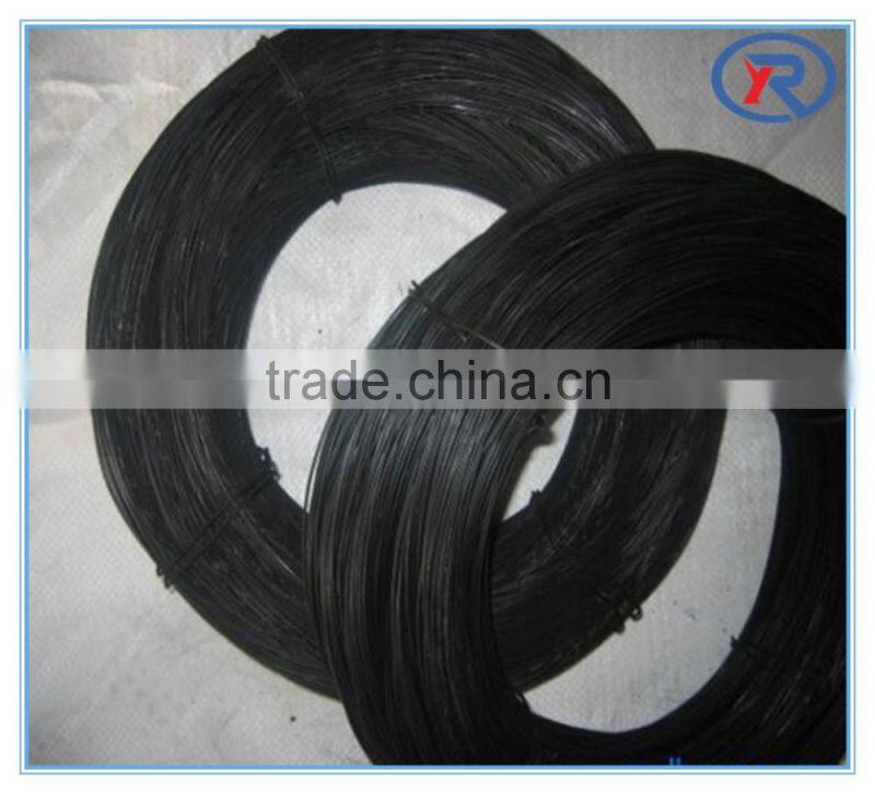 China high quality low price black double twist tie wire/single wire