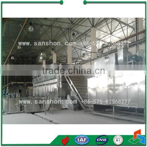 Advanced Sanshon SBJ Belt Type Food Dehydrator Machine Industrial Equipment