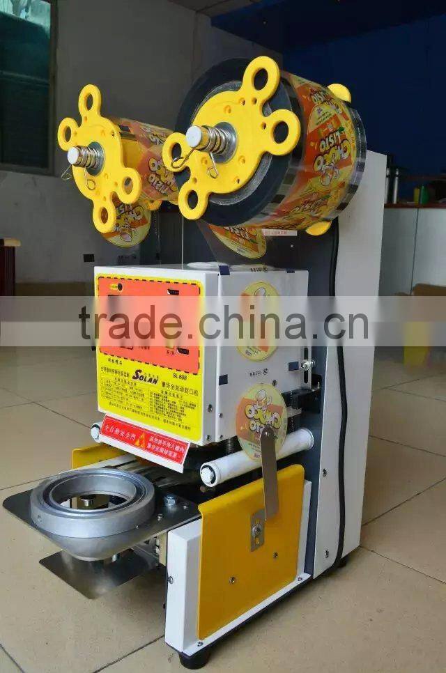 Cup Sealing Machine for food, beverage packing (customized size)