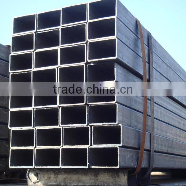 carbon square steel pipe ERW steel pipe black pipe