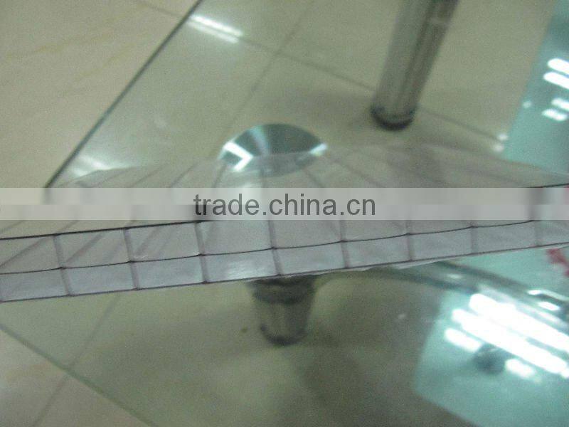 High Light Transmission polycarbonate hollow sheet for green house