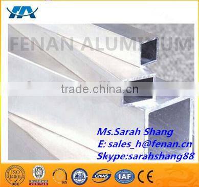 Anodized Aluminium Square Tube Profile ,Aluminium Extrusion Tube Profile Factory , 20x80 Aluminium Profile