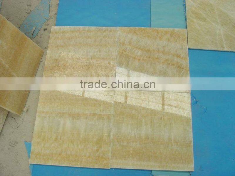 high quality and most popular of yellow marble honey onyx