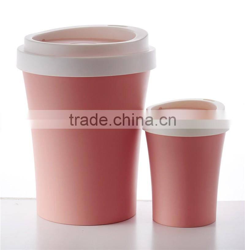 Big Size Garbage Swing Lid Trash Bin