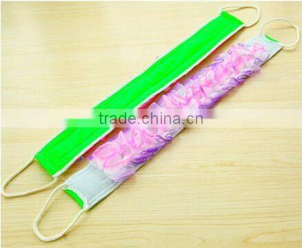 cy300 Double Side Beauty Back Skin Bath Flower Wash Cloth Shower Towel