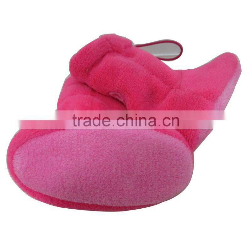 Trade assurance coral velvet winter baby shoe cowboy baby boots