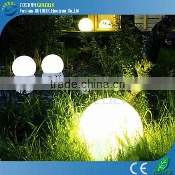 For Gardens and other public areas light up christmas balls GKB-025RT