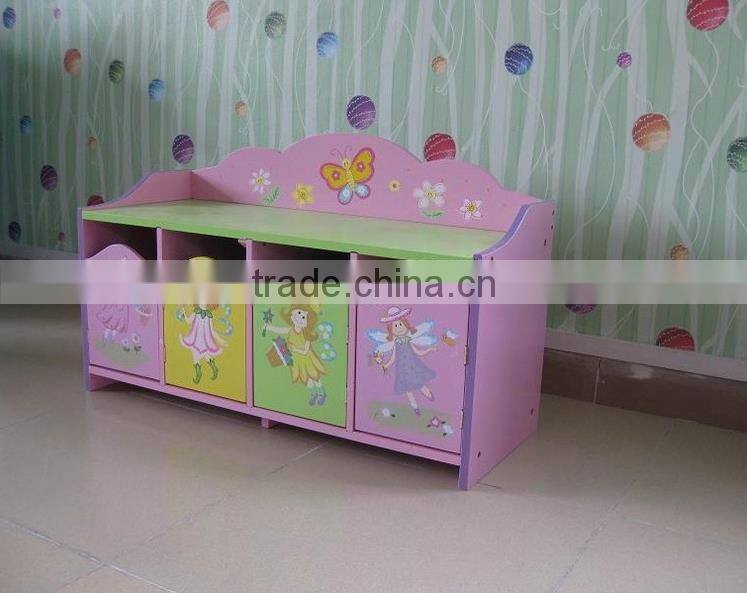 kids lovely green wooden shoe cabinet