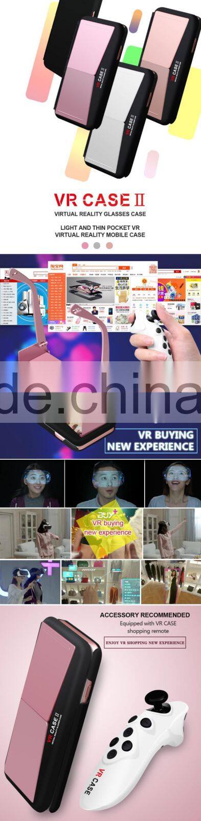 2016 best selling Smartphone case Virtual Reality VR box 3d video glasses