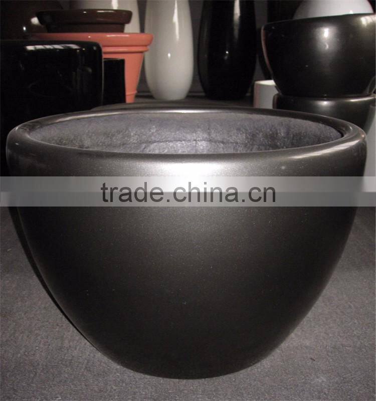 LXY072313 China manufacturer garden small decorative plant pot fiberglass flower pots