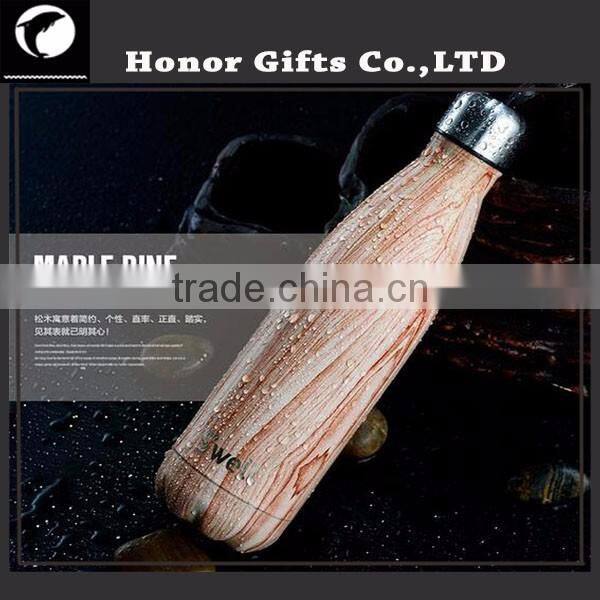 Promotional Custom Logo Printed Sports Stainless Steel Water Bottle