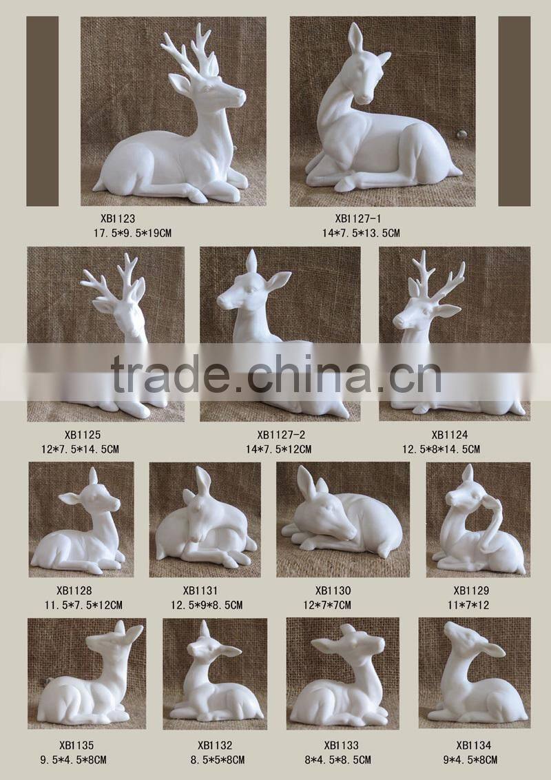 Christmas Deer animal adornments deer statue table decoration
