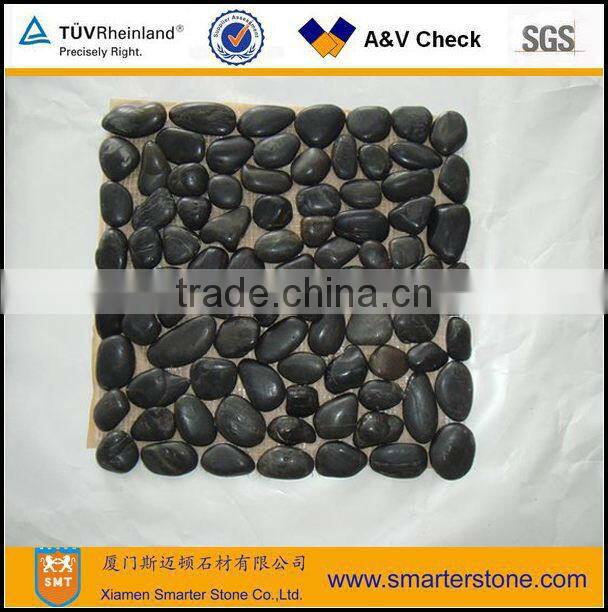 Black Pebble Mosaic Supplies