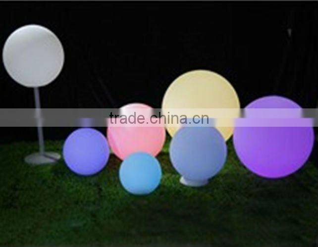Environmental protection PE warm RGB light plastic waterproof LED table lamp/lantern