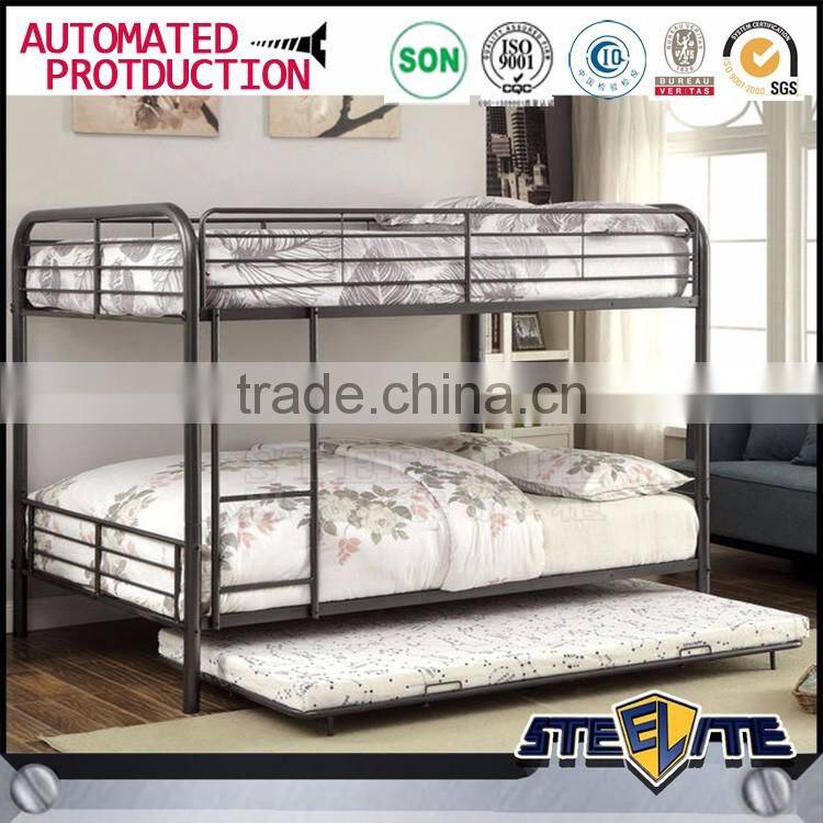 dubai black adult double metal bunk bed
