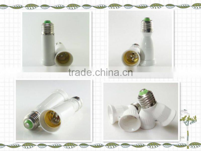 PC ABS bulb holder/Double bases lamp socket/twin sockets lamp holder