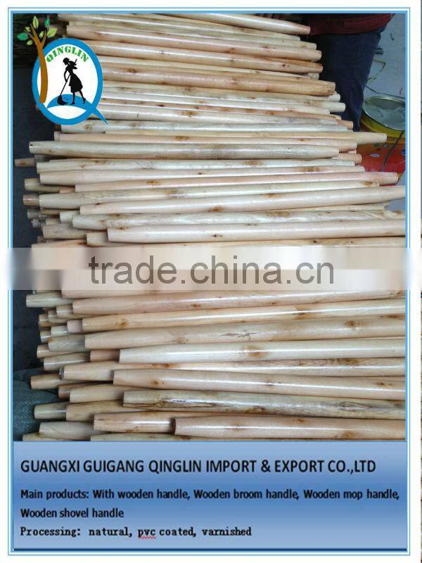 PVC Coated Broomstick Wooden Broom Handle