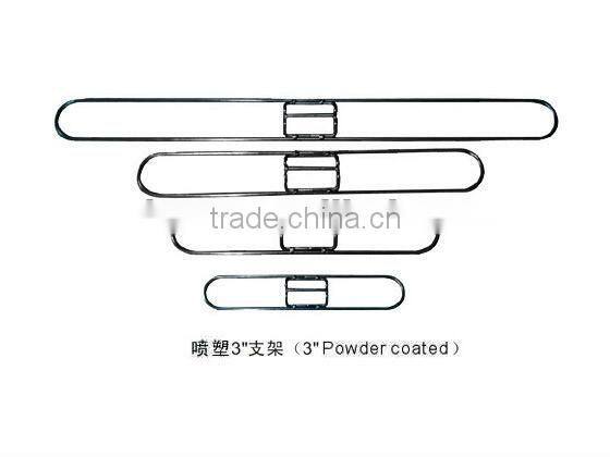 3" Black Powder Coated Dust Mop Frame A702