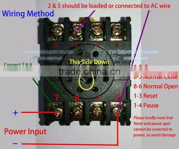 Timer Relay DH48S-S DC/AC12V DC/AC24V AC110V AC220V AC380V Programmable Delay Relay with socket base