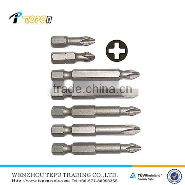 Variout sizes ph2 Phillips s2 steel screwdriver bit on hot sale made in China