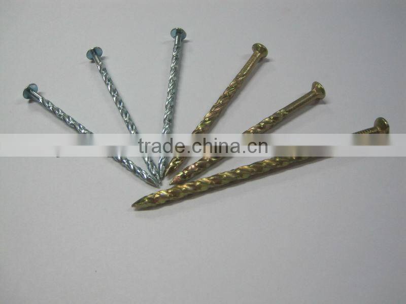 Spiral Roofing Finishing Nail from Guangzhou Supplier
