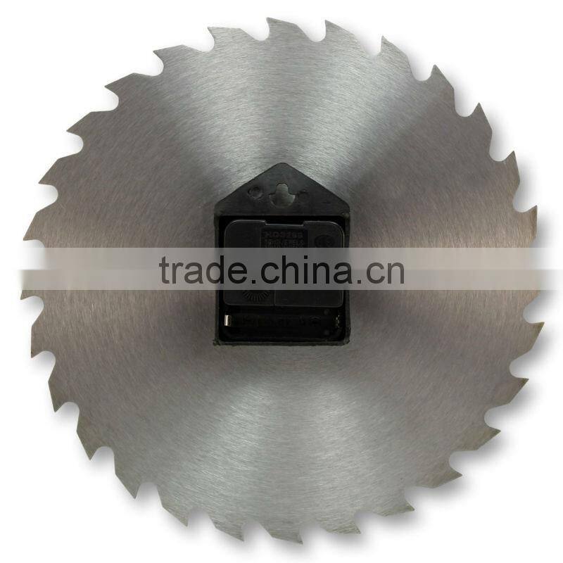 saw blade clock, saw clock