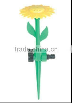 The Garden good helper smiling sunflower sprinkler
