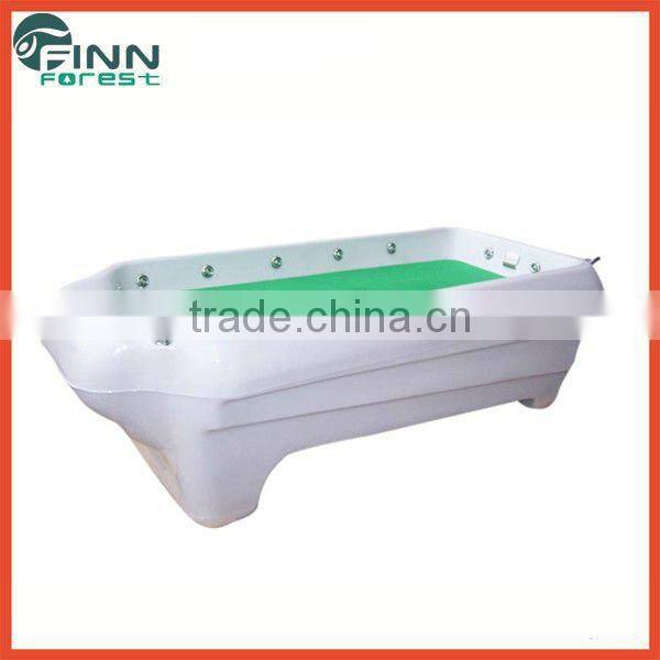 Wet bed water massage bed for body slimming ,wooden and stainless steel luxury multifunctional massage salt bath spa water bed