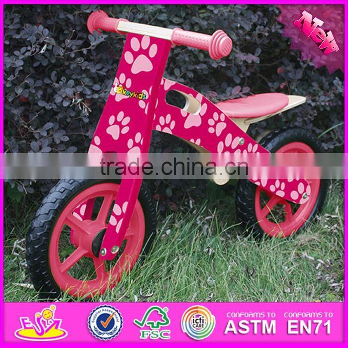 2016 new design kids wooden walking bike W16C148