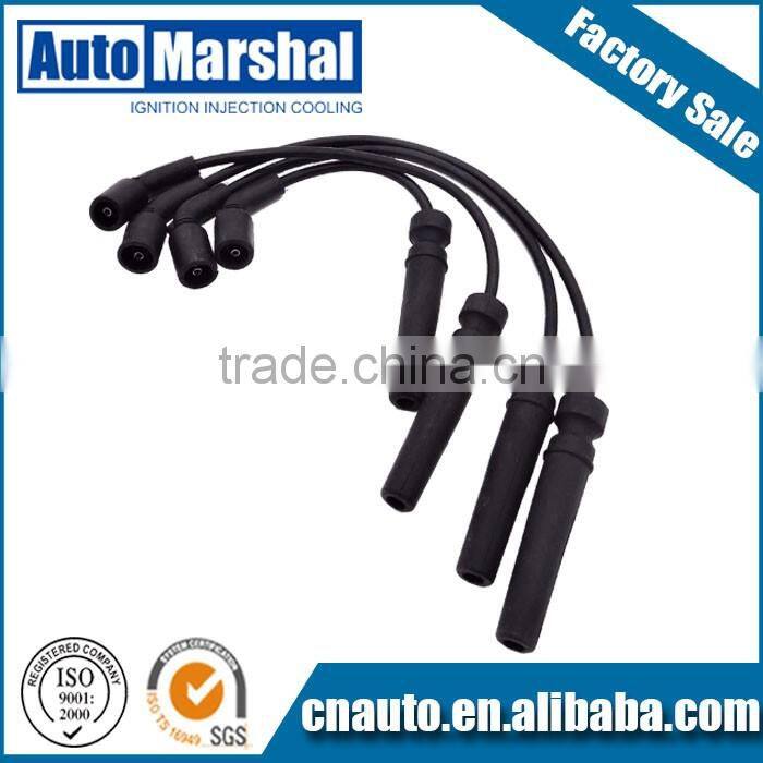 High Voltage Silicone Ignition Wire/Spark Plug Cable Set for DAEWOO 96211948