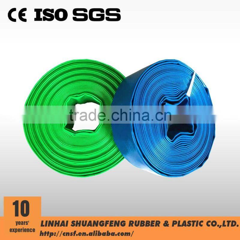 water pump used flexible water hose pipe irrigation discharge