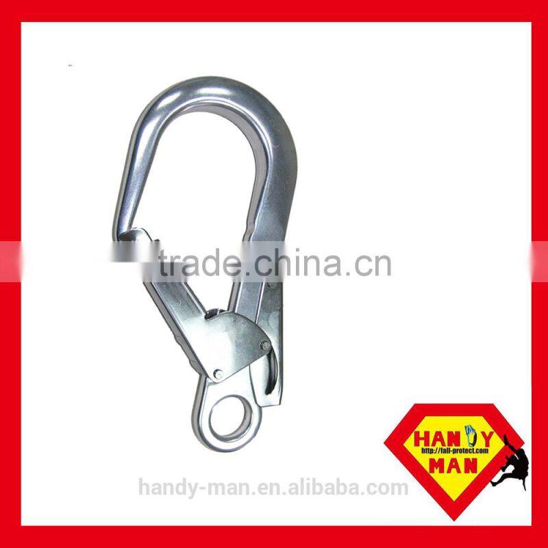 A7312 CE EN362 Forged Aluminum Double Action Safety Rebar Hook